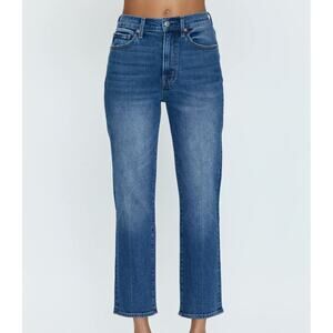 PISTOLA | Cherry Straight Leg Ankle Length Medium Wash Jeans Agustus | Size 31